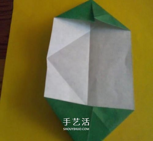 粽子的折法图解简单 纸粽子怎么折的教程(图4)