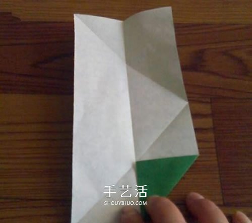 粽子的折法图解简单 纸粽子怎么折的教程(图3)