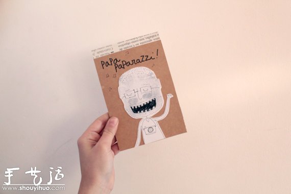废旧硬纸板DIY个性艺术品(图4)