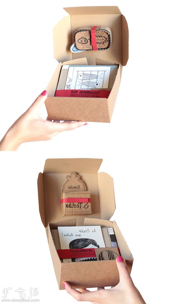 废旧硬纸板DIY个性艺术品(图3)