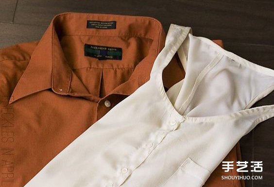 旧衣服改造连衣短裙图解教程 简约时尚又简单(图2)