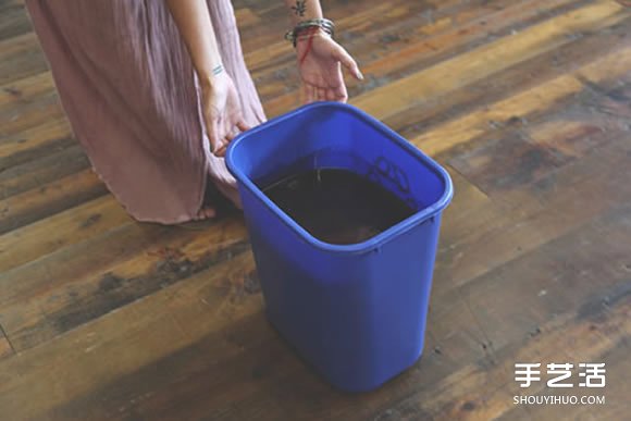 衣服靛蓝染色方法步骤 靛蓝染色衣物DIY图解(图4)