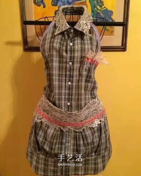 旧衣服改造围裙步骤图解 这样的小妙招别错过！(图7)
