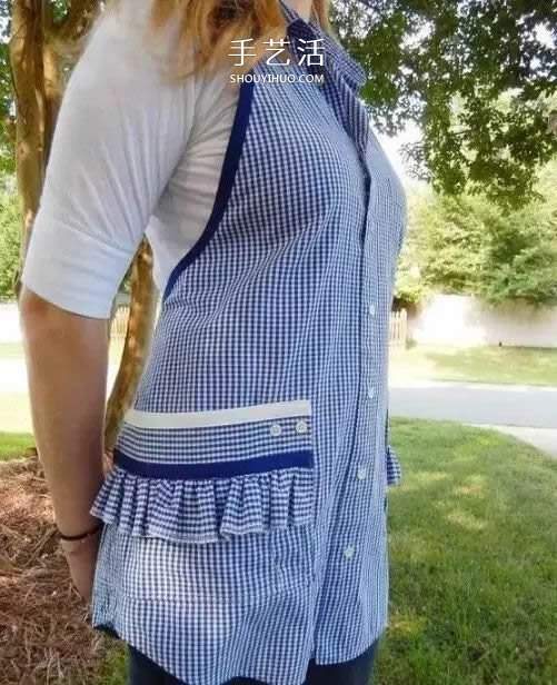 旧衣服改造围裙步骤图解 这样的小妙招别错过！(图9)