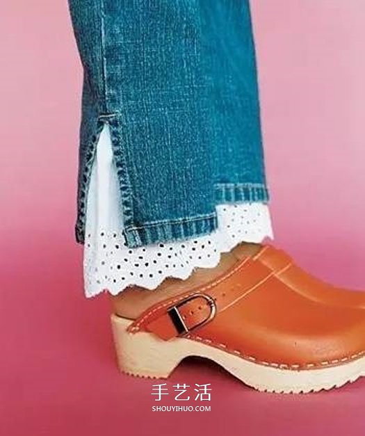 宝宝裤子加长的方法 儿童裤子改造加长图解(图2)
