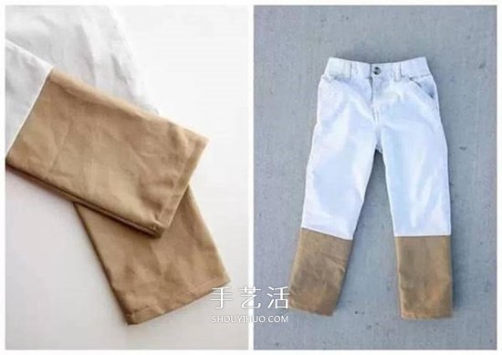 宝宝裤子加长的方法 儿童裤子改造加长图解(图7)