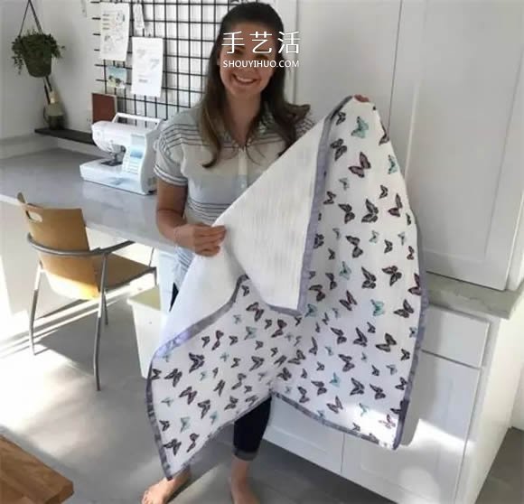 心灵手巧！爸爸的旧衬衫改造成女儿漂亮裙子(图6)