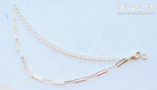 旧衬衫改造手工DIY水晶折领衬衣(图6)