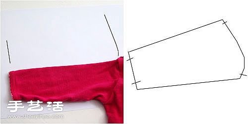 宝宝旧衣服改造教程 DIY简单的撞色宝宝衣(图2)
