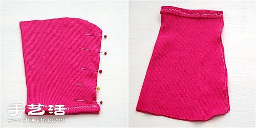 宝宝旧衣服改造教程 DIY简单的撞色宝宝衣(图4)