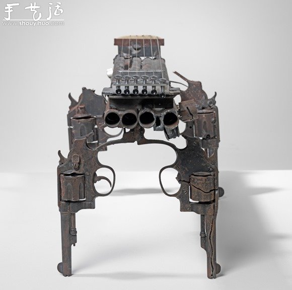 废弃火药武器DIY的乐器(图3)