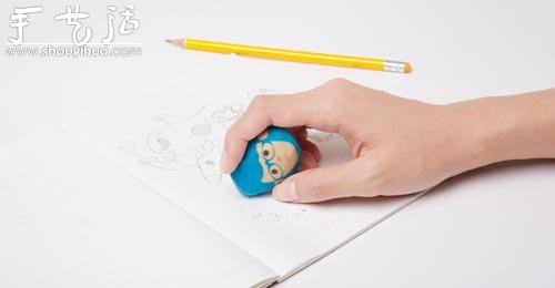 擦擦给橡皮擦理发(图6)