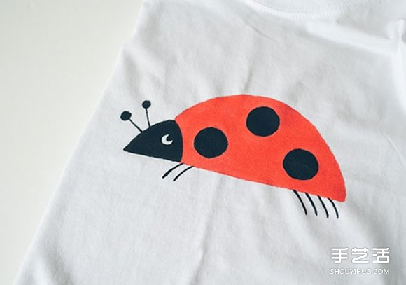 妈妈的手绘T恤DIY 送给可爱儿子的爱心礼物(图11)