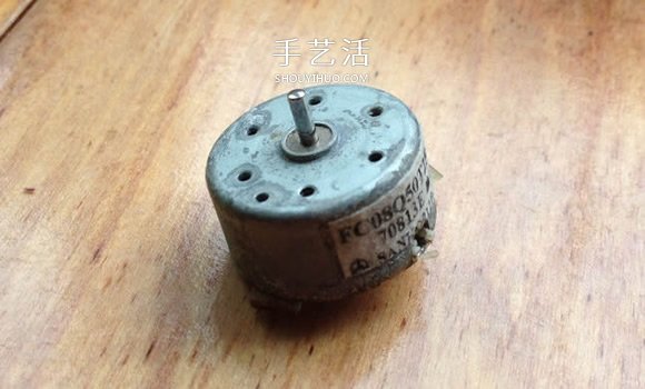 用旧马达DIY制作酷炫陀螺的方法教程(图2)