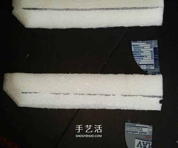 用泡沫板做双体帆船的制作方法图解教程(图6) 用泡沫板做双体帆船的制作方法图解教程(图6)