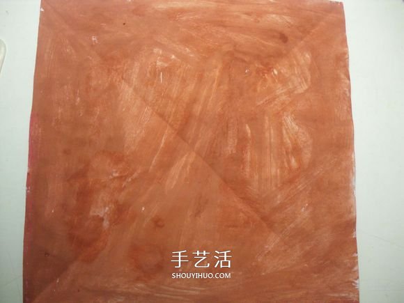 手工篝火的折纸方法 怎么折纸火焰图解教程(图3)