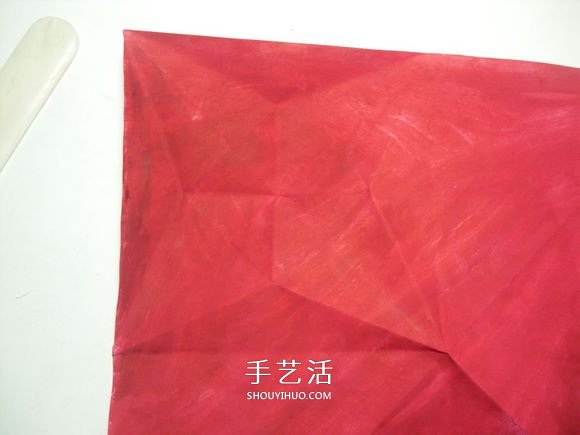 手工篝火的折纸方法 怎么折纸火焰图解教程(图9)