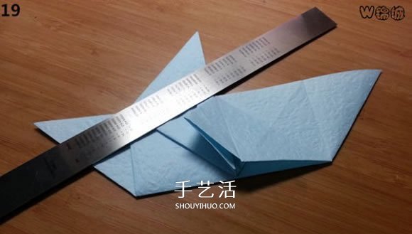 卡通天使的折纸教程 手工折可爱的天使图解(图18)