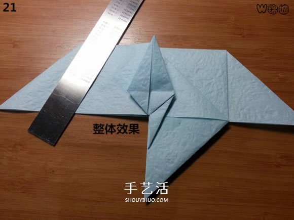 卡通天使的折纸教程 手工折可爱的天使图解(图19)