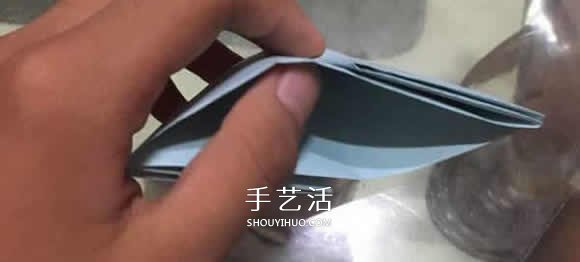手工乌纱帽的折法图解 古代官帽怎么折步骤(图4)