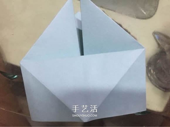 手工乌纱帽的折法图解 古代官帽怎么折步骤(图5)