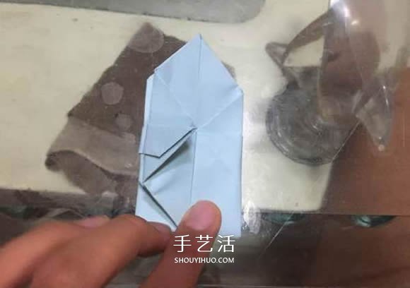 手工乌纱帽的折法图解 古代官帽怎么折步骤(图11)