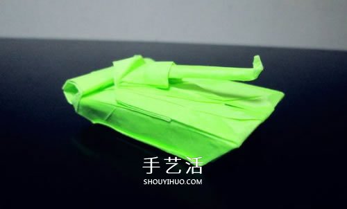 手工折纸坦克图解教程 坦克怎么折的详细步骤 - 诺云双维造物网