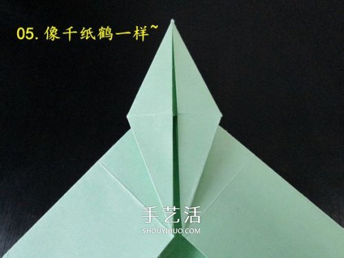 手工折纸坦克图解教程 坦克怎么折的详细步骤(图8) 手工折纸坦克图解教程 坦克怎么折的详细步骤(图8)