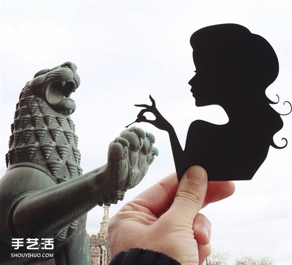 当剪纸艺术遇上建筑 全球地标都被他玩坏了！(图3)