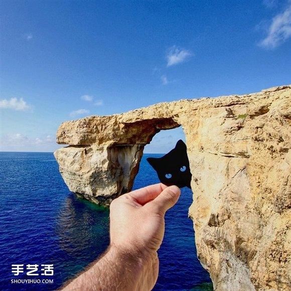 当剪纸艺术遇上建筑 全球地标都被他玩坏了！(图5)