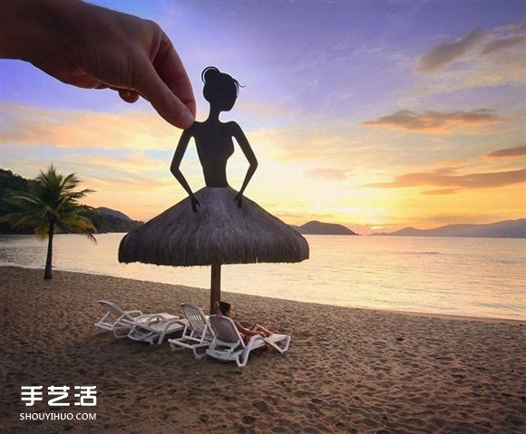 当剪纸艺术遇上建筑 全球地标都被他玩坏了！(图16)