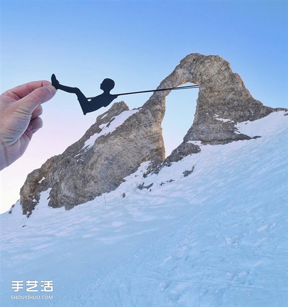当剪纸艺术遇上建筑 全球地标都被他玩坏了！(图25)
