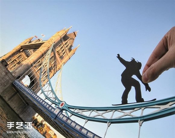 当剪纸艺术遇上建筑 全球地标都被他玩坏了！(图27)