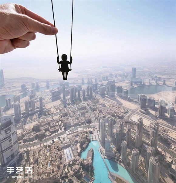 当剪纸艺术遇上建筑 全球地标都被他玩坏了！(图33)