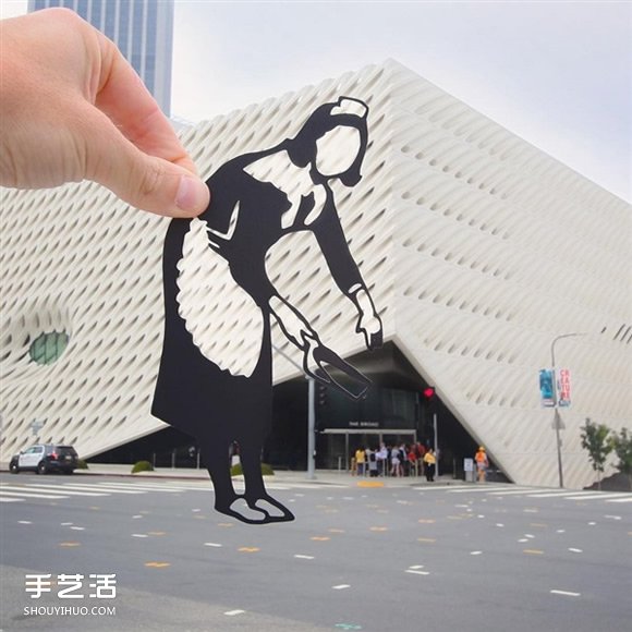当剪纸艺术遇上建筑 全球地标都被他玩坏了！(图35)