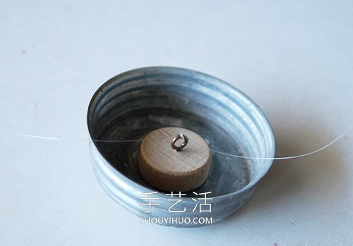废品旧物再利用！自制创意春天风铃的教程(图21)