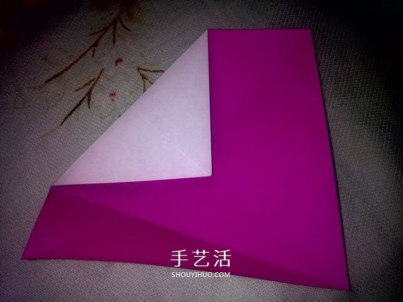 萌神折纸教程 可爱立体大白的折法图解步骤(图3) 萌神折纸教程 可爱立体大白的折法图解步骤(图3)
