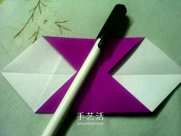 萌神折纸教程 可爱立体大白的折法图解步骤(图7) 萌神折纸教程 可爱立体大白的折法图解步骤(图7)