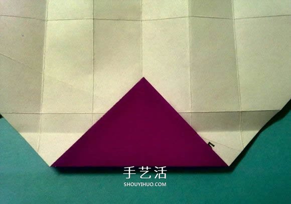 萌神折纸教程 可爱立体大白的折法图解步骤(图9) 萌神折纸教程 可爱立体大白的折法图解步骤(图9)