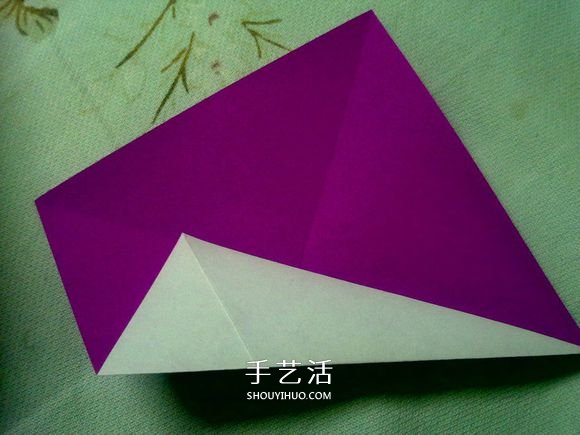萌神折纸教程 可爱立体大白的折法图解步骤(图2) 萌神折纸教程 可爱立体大白的折法图解步骤(图2)