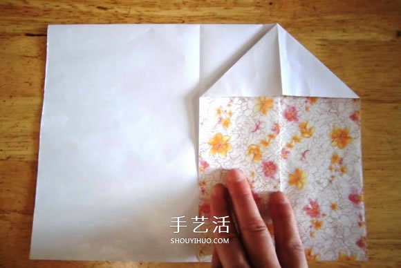 端午节手工制作 折纸粽子的折法详细步骤图(图7) 端午节手工制作 折纸粽子的折法详细步骤图(图7)