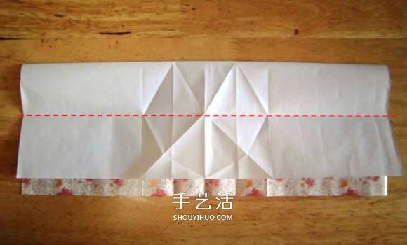 端午节手工制作 折纸粽子的折法详细步骤图(图22) 端午节手工制作 折纸粽子的折法详细步骤图(图22)