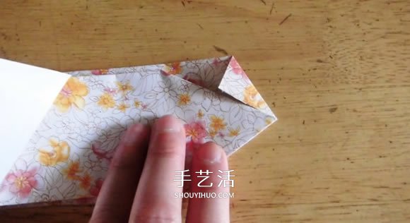端午节手工制作 折纸粽子的折法详细步骤图(图40) 端午节手工制作 折纸粽子的折法详细步骤图(图40)
