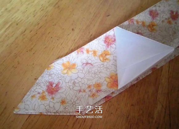 端午节手工制作 折纸粽子的折法详细步骤图(图42) 端午节手工制作 折纸粽子的折法详细步骤图(图42)