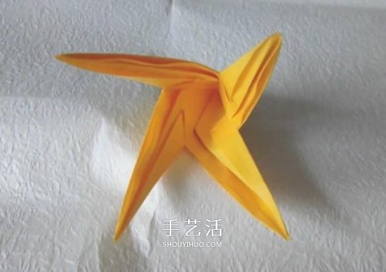 珠光海螺怎么折的教程 手工折纸海螺的步骤图(图13) 珠光海螺怎么折的教程 手工折纸海螺的步骤图(图13)