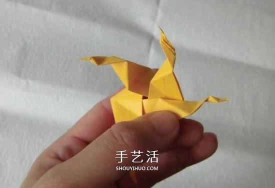 珠光海螺怎么折的教程 手工折纸海螺的步骤图(图19) 珠光海螺怎么折的教程 手工折纸海螺的步骤图(图19)