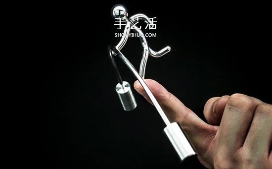 两端重量不同又如何！他亲手打造动态平衡摆件(图5)