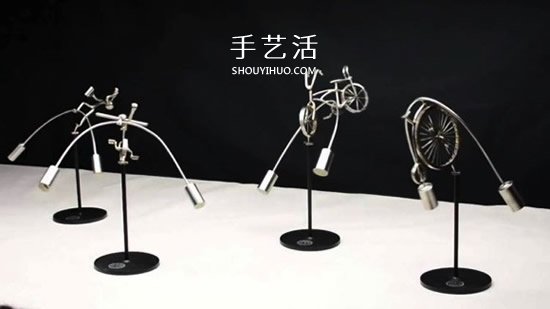 两端重量不同又如何！他亲手打造动态平衡摆件(图9)