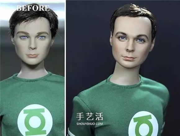 神奇的廉价玩偶化妆术 改造后跟真人无差！(图6)