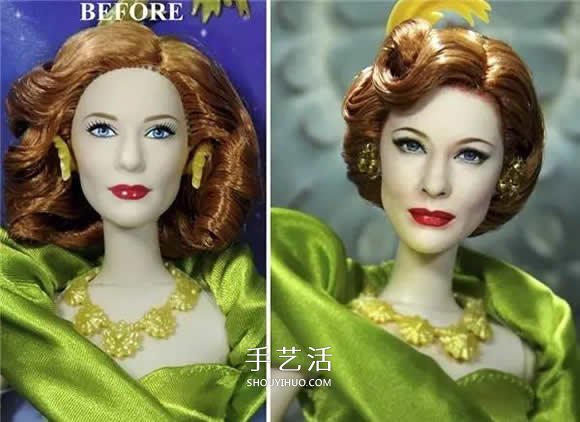 神奇的廉价玩偶化妆术 改造后跟真人无差！(图16)